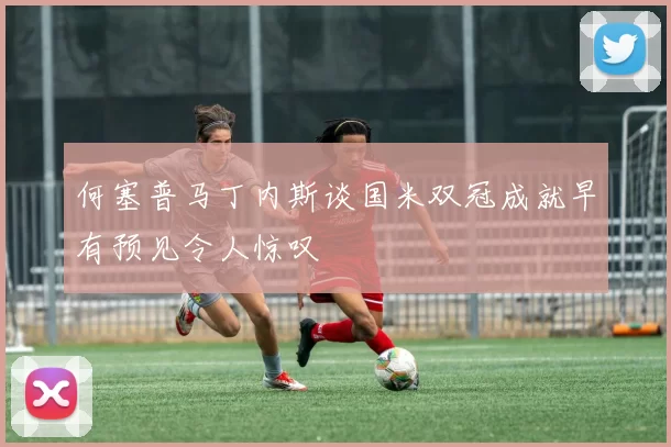 何塞普马丁内斯谈国米双冠成就早有预见令人惊叹